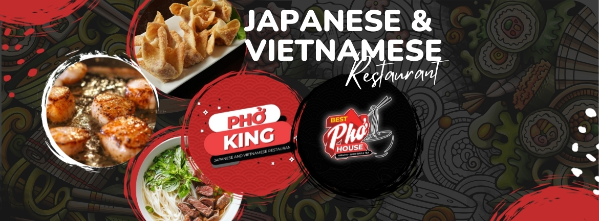 Best Pho House and Pho King restaurant banner
